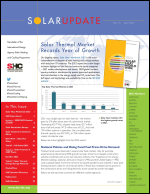 Solar Thermal Market Records Year of Growth