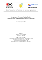 IEA SHC Task 49/IV - Deliverable A2.1 - Comparison of process heat collectors with respect to technical and economic conditions