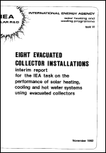 Eight Evacuated Collector Installations: Interim Report