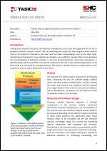 Market and cost effects for polymeric solar thermal collectors