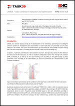 UNISOL – solar combistore evaluation and optimization